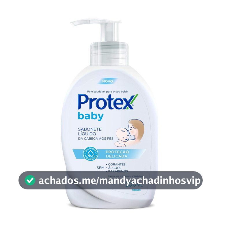 Protex Baby Delicate Care Sabonete Líquido Infantil, 200ml