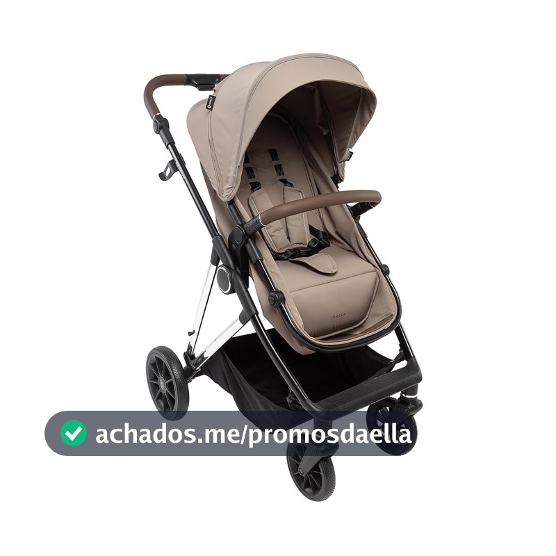 Carrinho de Bebê Safety 1st, Tracer, 0 a 22kg, Taupe Royal