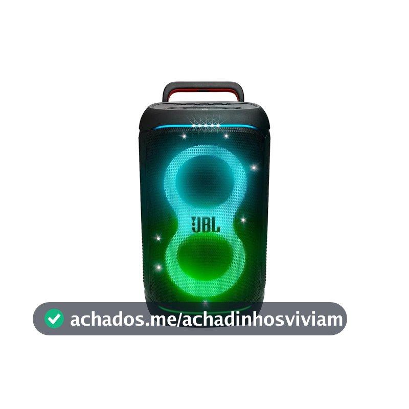 JBL PartyBox 520, Caixa de Som Bluetooth com Show de Luzes - Preto