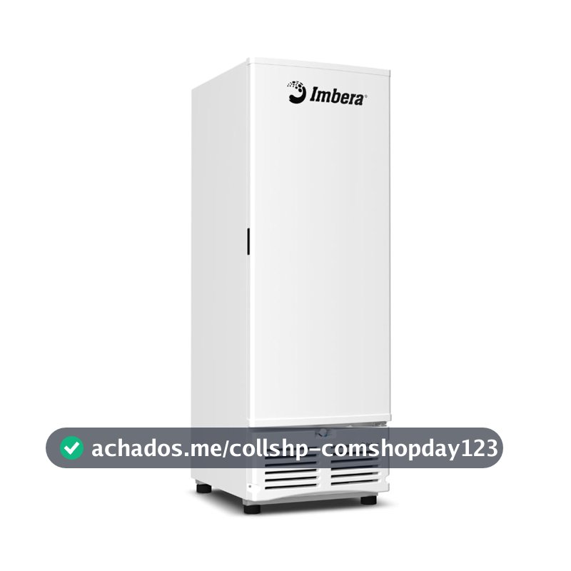Imbera Home Congelador Tripla Ação EVZ21 Max 594L Porta Sólida Full White Gás R290 Branco 127V