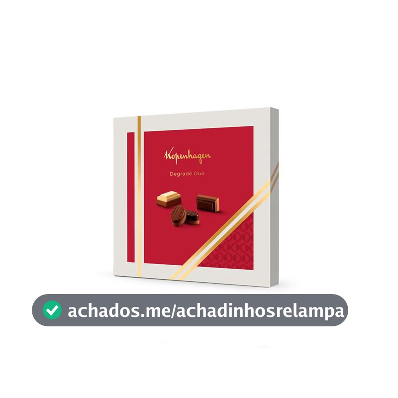 Chocolate Kopenhagen Caixa Bombons Degradê Duo 176G