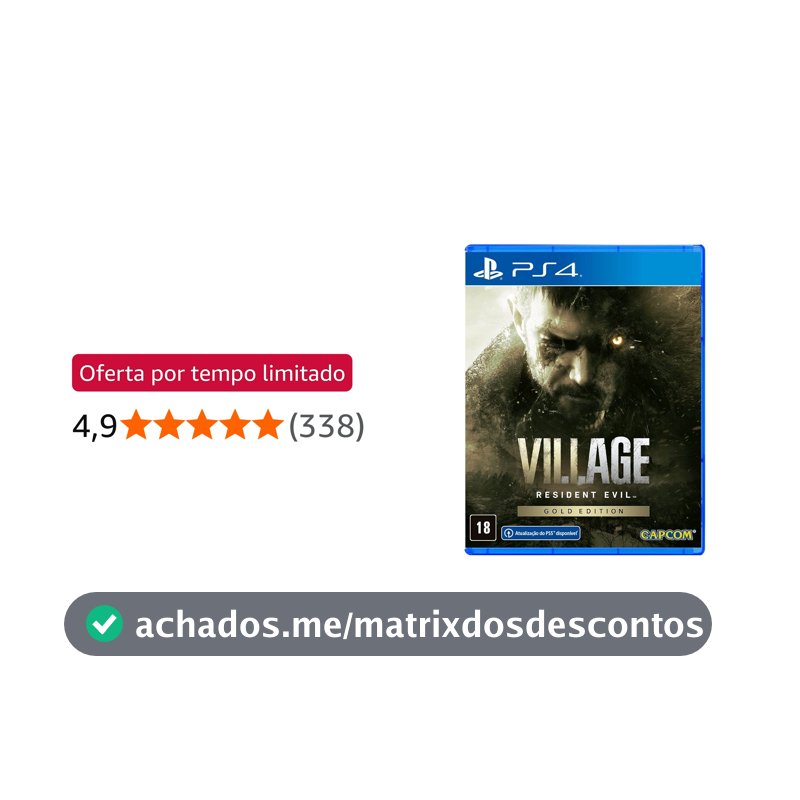Resident Evil Village: Gold Edition - PlayStation 4