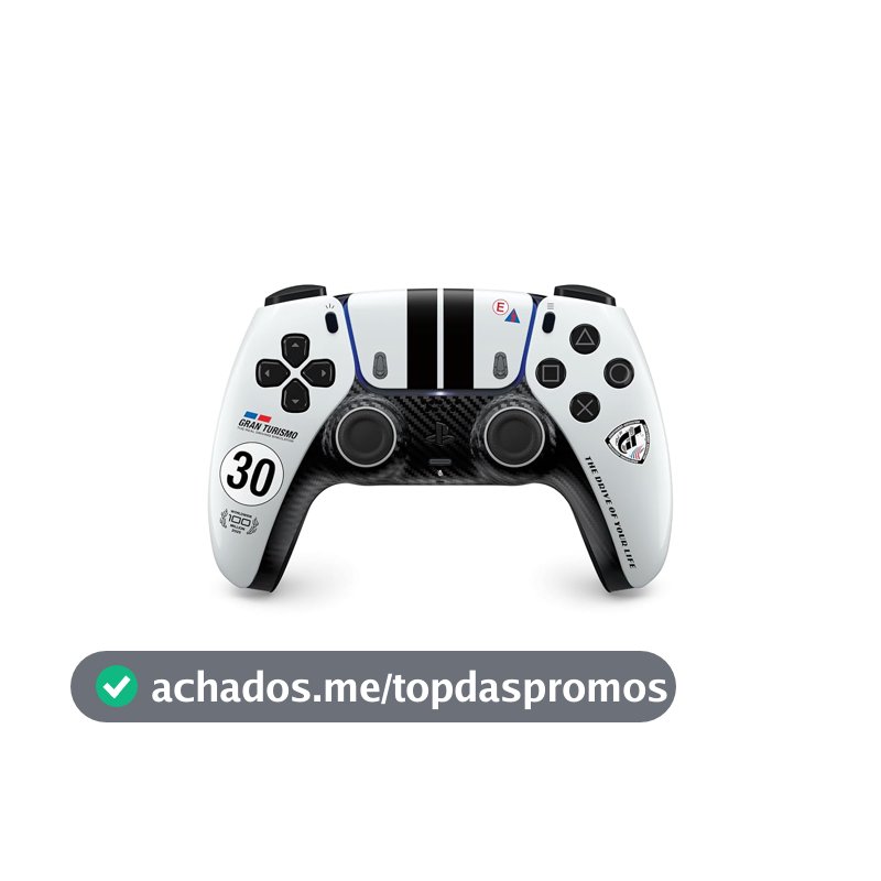 Controle sem fio DualSense® – Edição Limitada Gran Turismo