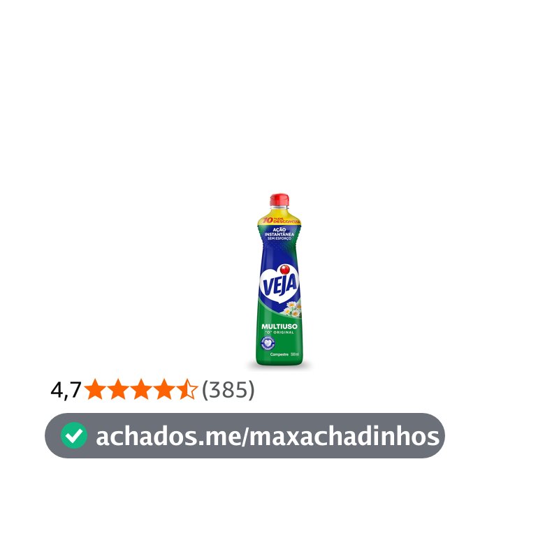 Veja Limpador Multiuso Campestre 500ml