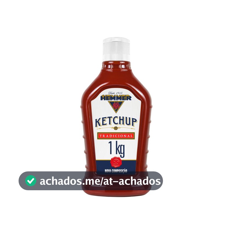 Hemmer Ketchup Tradicional Bisnaga 1kg
