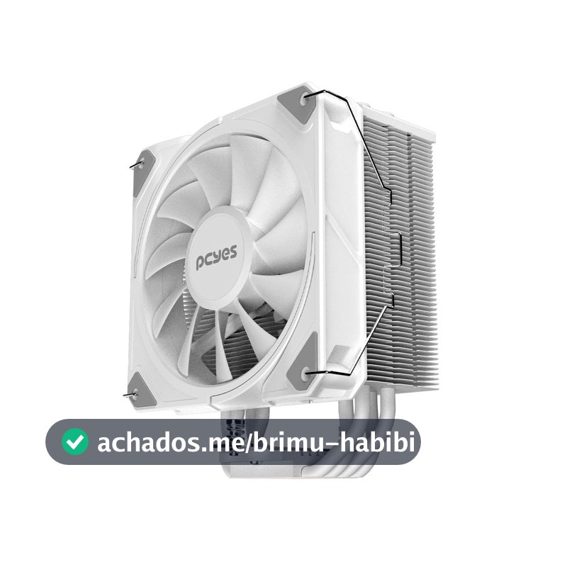 PCYES Cooler Para Processador Frost Pulse White Ghost - Tdp 180W - Pefpwg