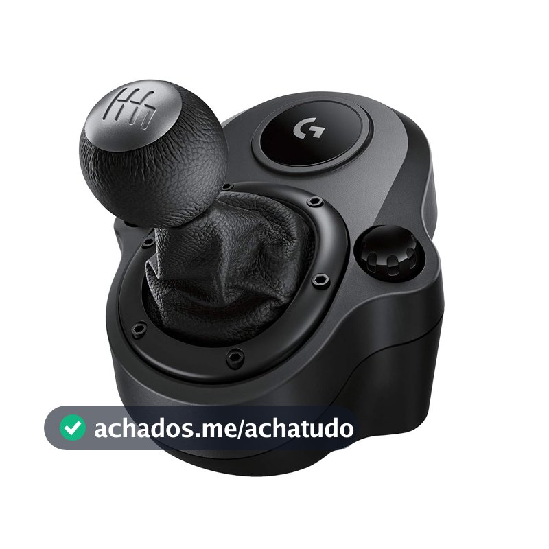 Câmbio Logitech G Driving Force - Compatível com Volantes Logitech G29, G920 e G923 para PS5, PS4, Xbox Series X
