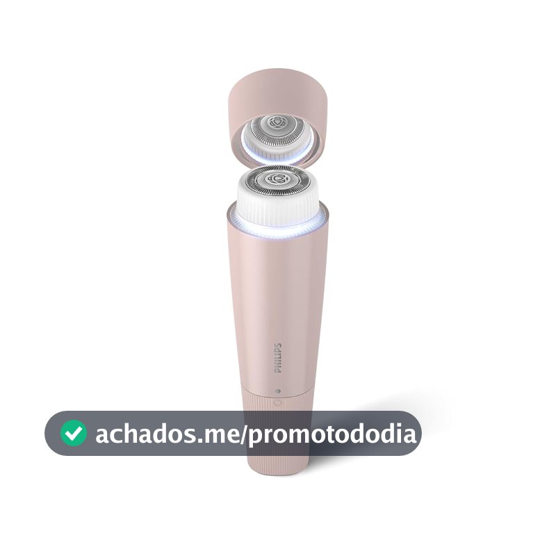 Philips Aparador de Pelos Faciais Feminino com Luz LED Série 5000