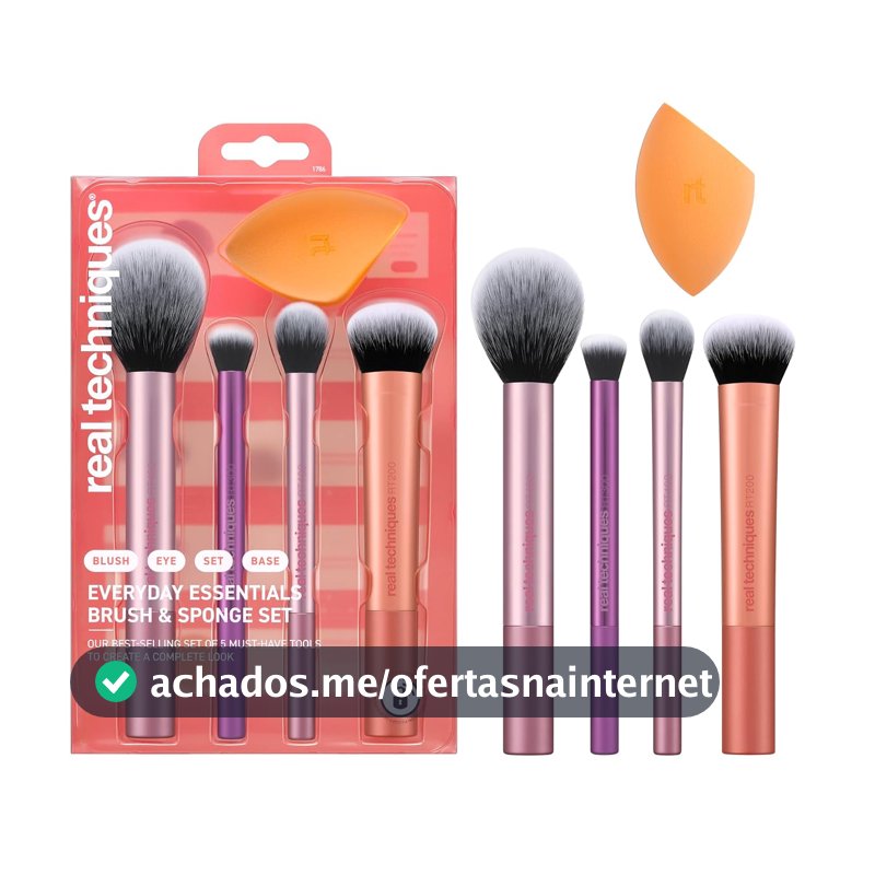 Kit Everyday Essentials, REAL TECHNIQUES