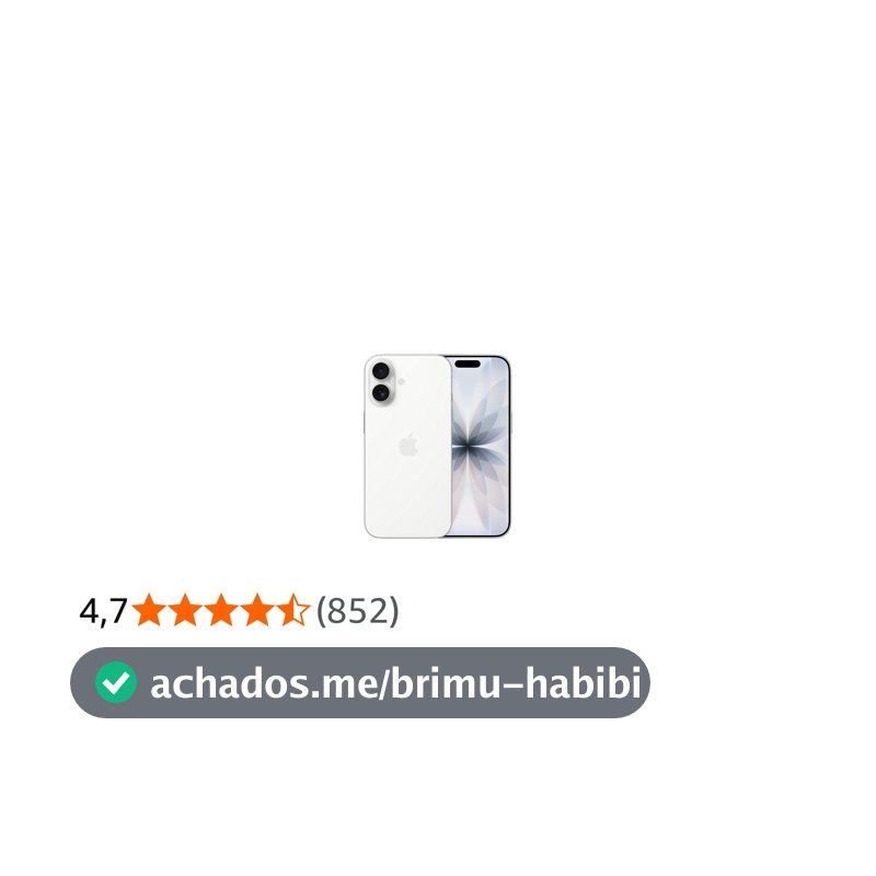 Apple iPhone 17 de 256 GB — Branco