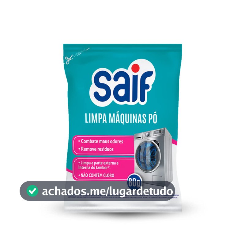 Limpador de Máquina de Lavar em Pó Saif, 80g