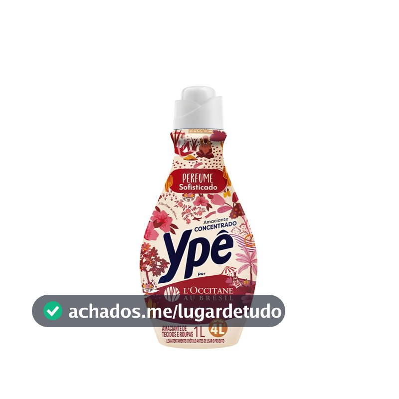 Amaciante de Roupa Concentrado Ypê, 1L