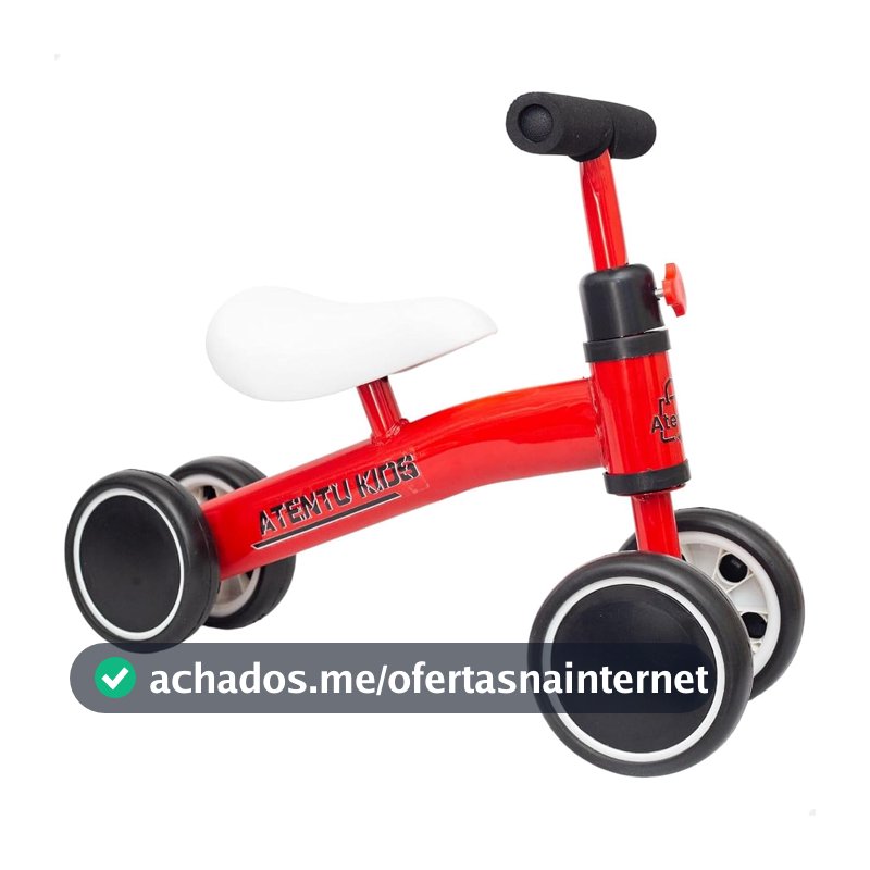 Bicicleta‎‎ Andador‎‎ Tico-Tico‎‎ De‎‎ Equilíbrio‎‎ Sem‎‎ Pedal‎‎ Infantil‎‎ 4‎‎‎ Rodas