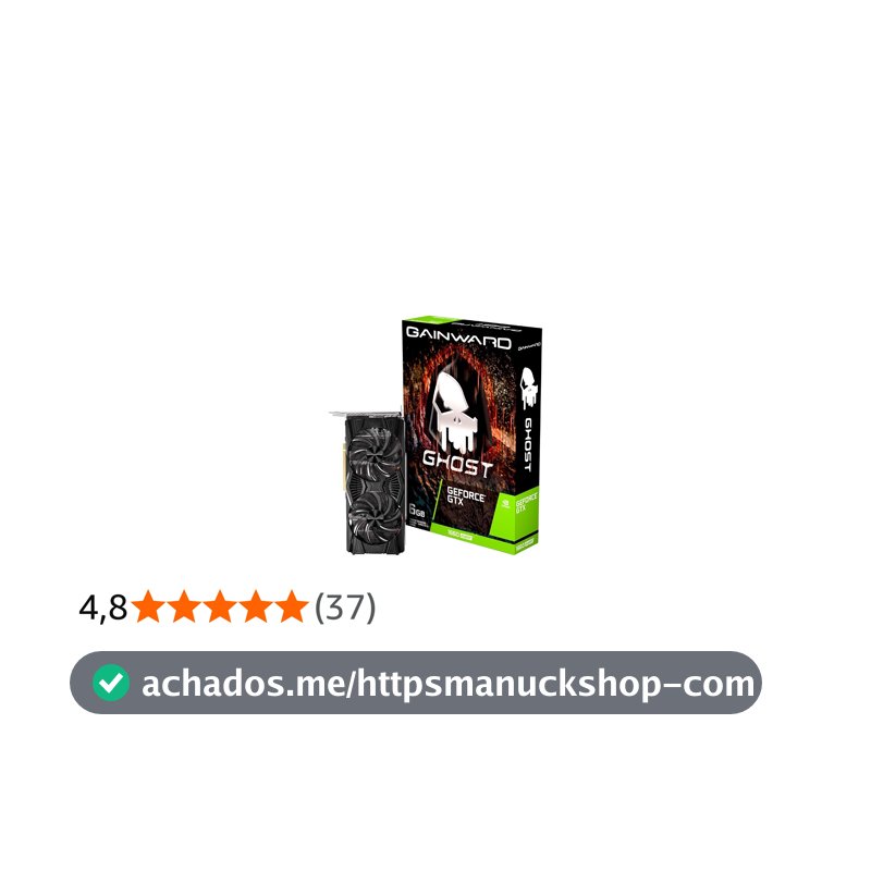 Placa de Vídeo Gainward - Geforce Gtx 1660 Super, 6GB Gddr6, Ghost Series
