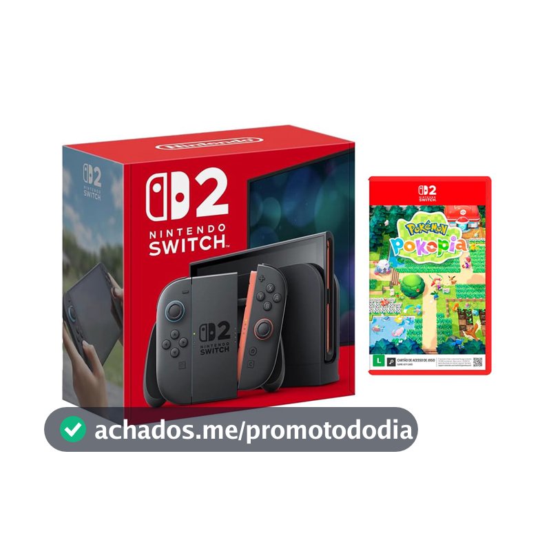 Console Nintendo Switch 2 + Jogo Pokémon Pokopia