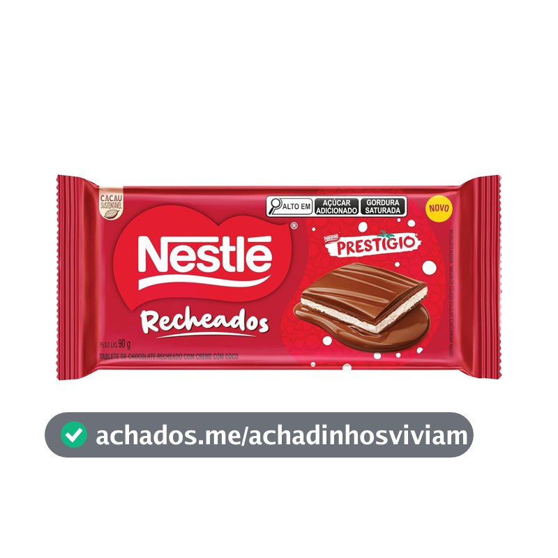 NESTLÉ PRESTÍGIO Recheado 90g Tablete