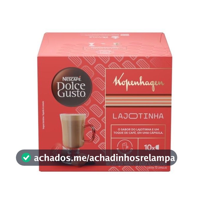 Cápsula de Café Dolce Gusto Kopenhagen Lajotinha - 10 cápsulas