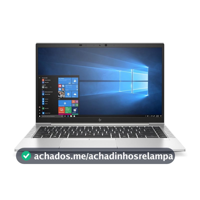 Notebook HP EliteBook 840 G7 Intel i5 8GB DDR4-SDRAM 14" 256GB SSD - Prata - Prata (Seminovo)