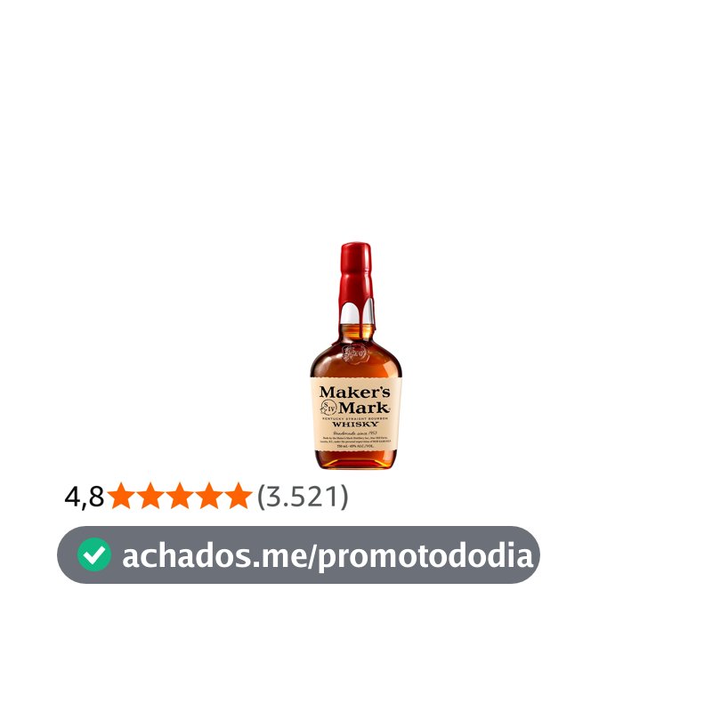 Whisky Bourbon Maker's Mark 750ml