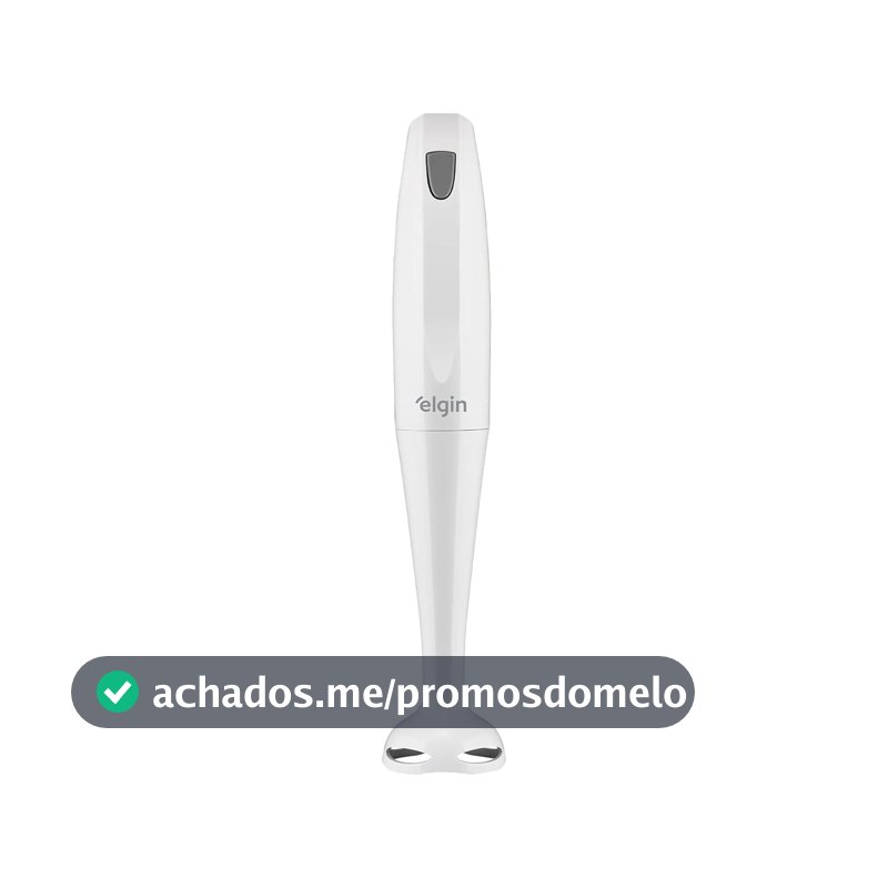 Mixer de Mão 200W Elgin Compacto e Leve, ergonômico e fácil de limpar Branco 110v
