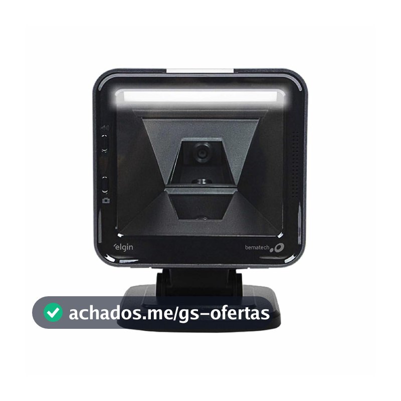 Leitor Elgin Fixo com Fio 2D EL8600i IA USB 46EL86IACKD0