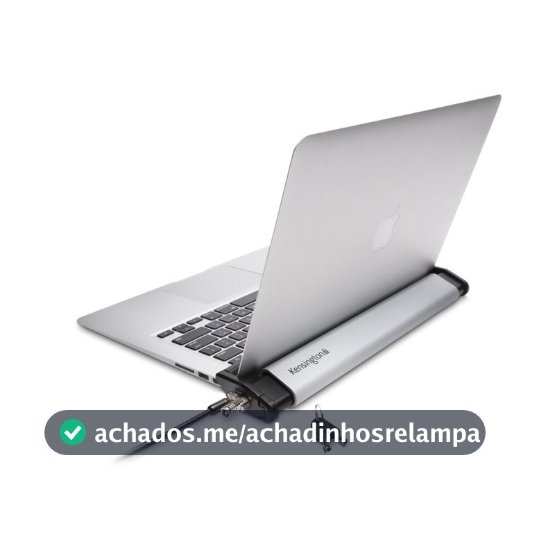 Base de Segurança com Trava Kensington MicroSaver 2.0, Prata