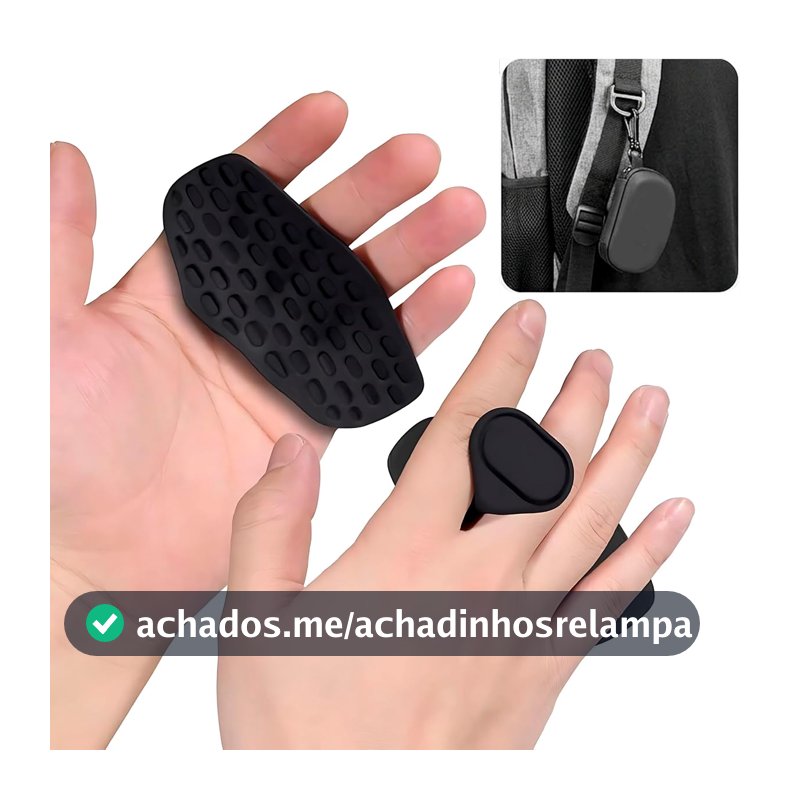 Luva Academia Crossfit MHSHOP - Grip Antiderrapante Musculação - Protetor Palmar Feminino e Masculino - Luva Treino Fitness com Estojo