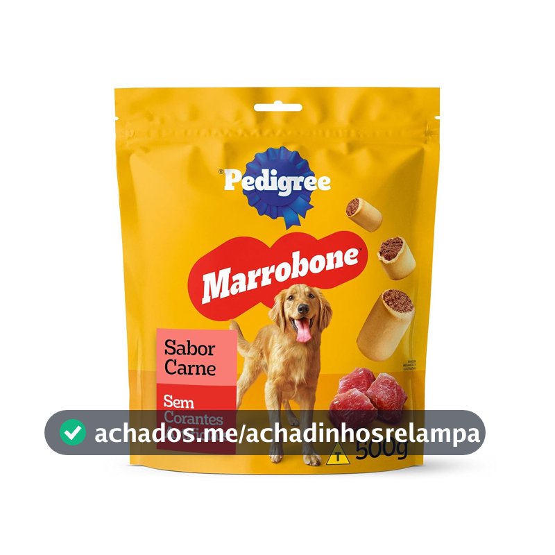 Biscoito Para Cachorros Pedigree Marrobone Carne Adultos 500g