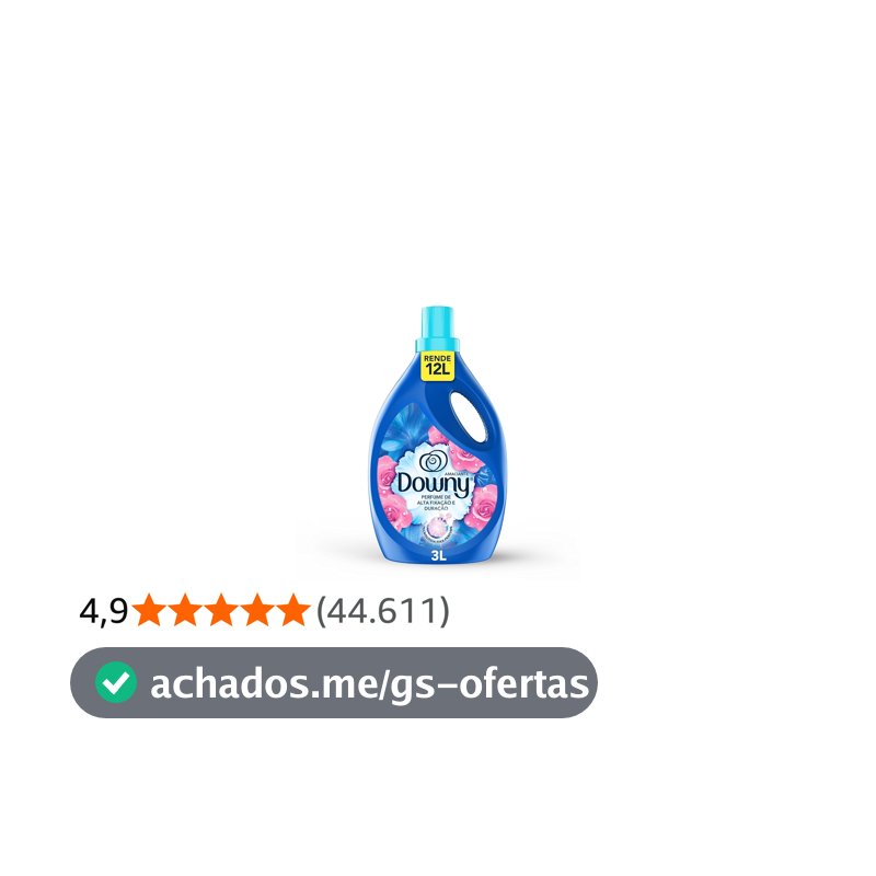 Downy Amaciante Concentrado Brisa de Verão 3L Rende 12L