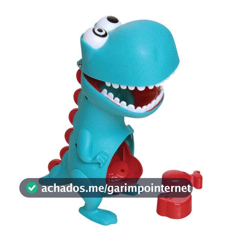 Brinquedo para Bebe Dino Papa Tudo com Acessórios, Elka, Multicor