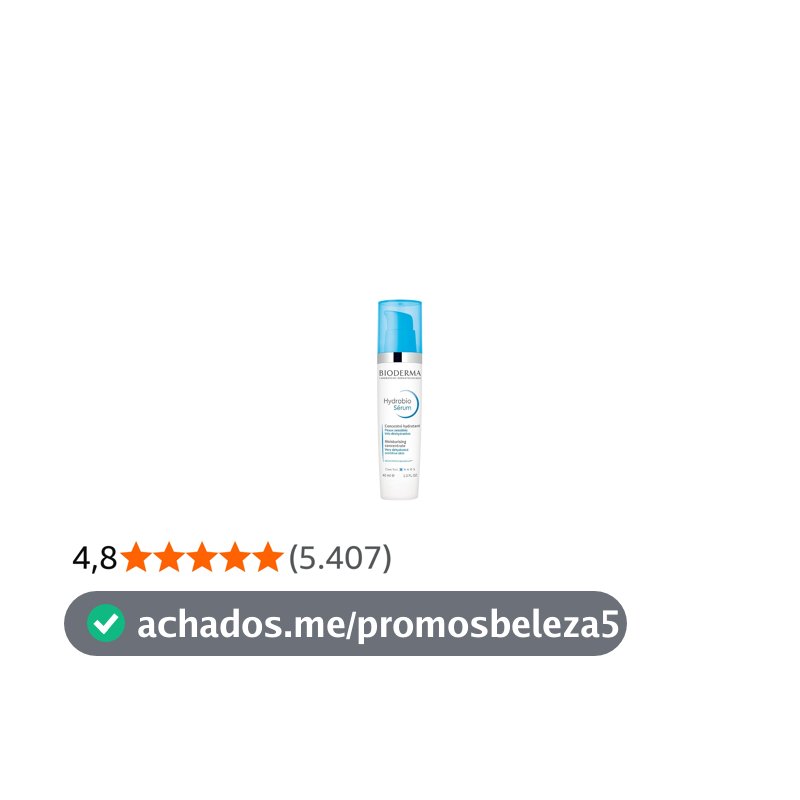 BIODERMA Hydrabio Sérum - Sérum Facial Hidratante e Fortalecedor 40ml