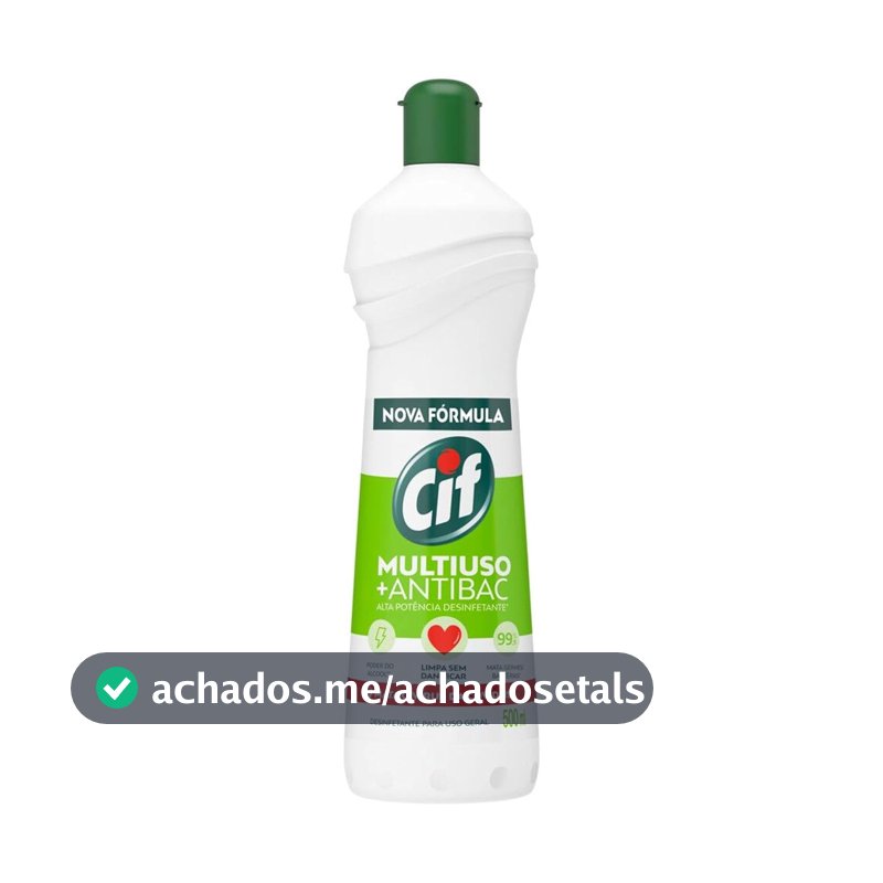 Cif Multiuso - Limpador +Antibac Squeeze 500ml