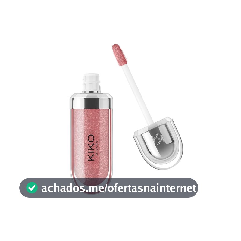 KIKO MILANO, 3D Hydra Lipgloss, Gloss Hidratante Para Os Lábios, Com Efeito 3D, Fórmula Com Extrato de Bidens