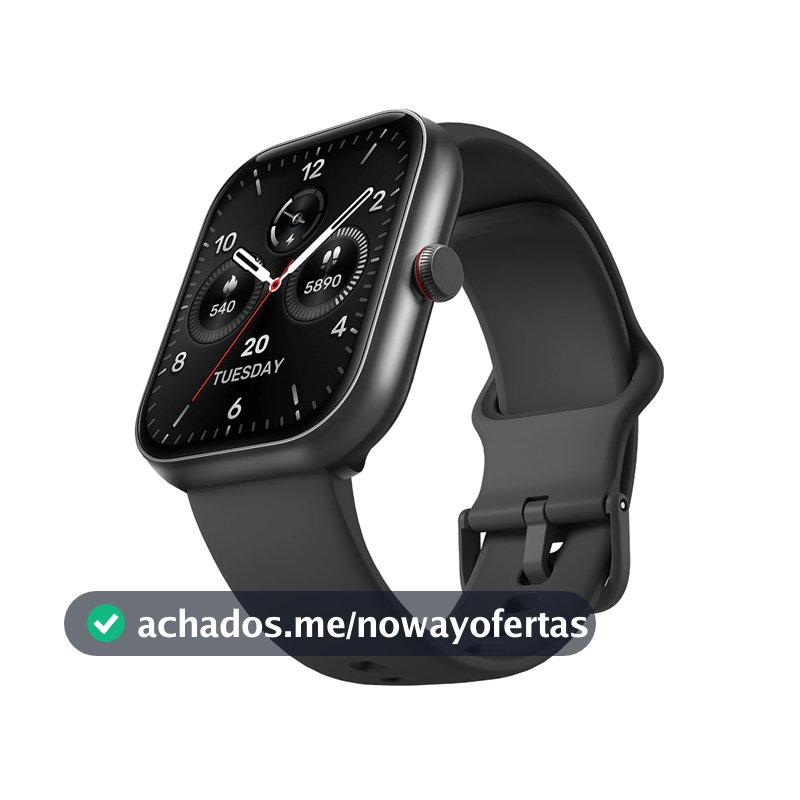 Bettdow SmartWatch, relogio smartwatch com 1.91" Ecrã tátil e AI, à prova d'água IP68, relogio feminino e masculino com 100+ Modos Esportivos Faz e Recebe Ligações(preto)