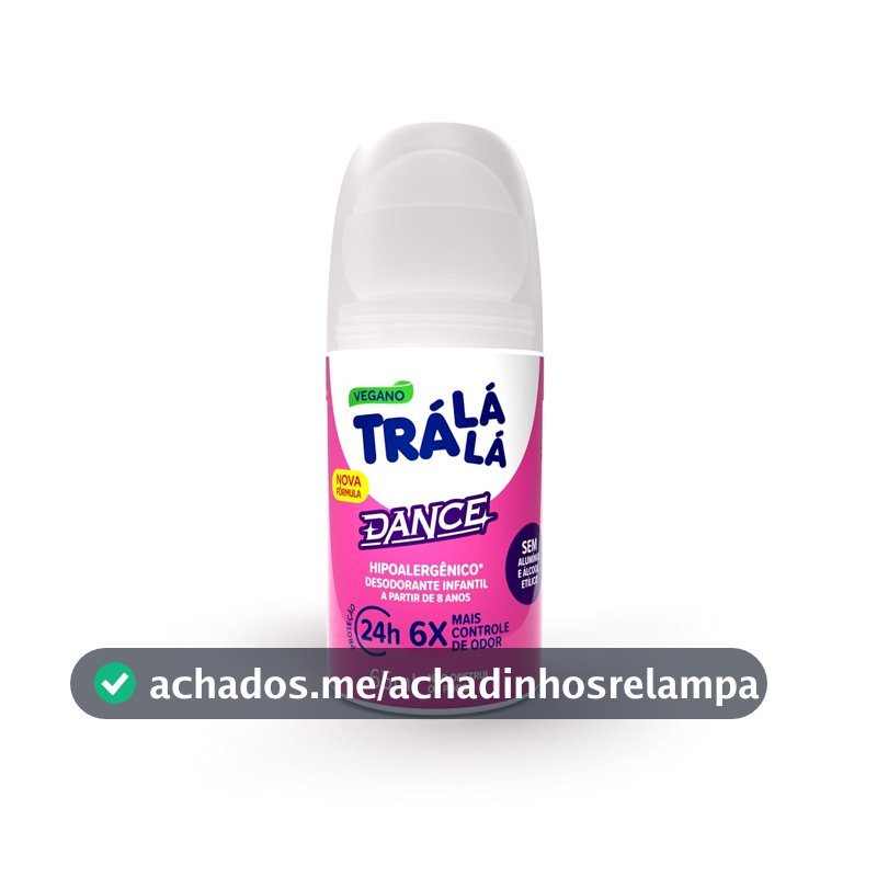 Trá Lá Lá Desodorante Roll-On Dance Rosa 65 Ml