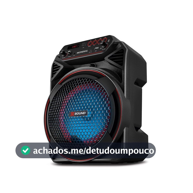 Caixa Amplificada Xsound, Mondial, Preto, 220W RMS, Bivolt - CM-220-N