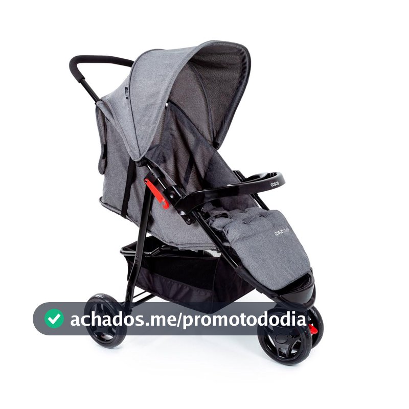 Cosco Kids, Carrinho de Bebê Toffy, Cinza Mescla