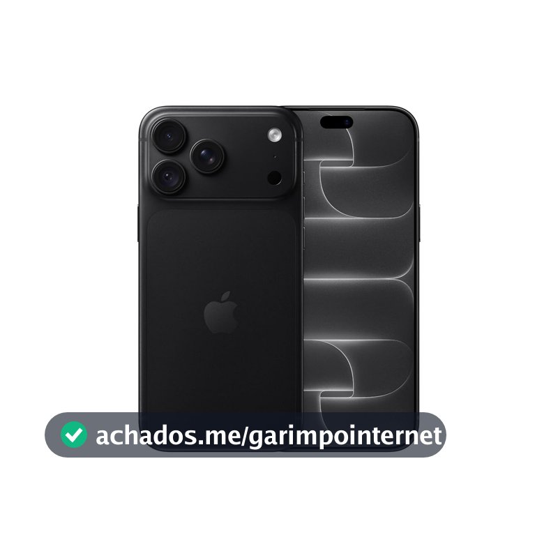 Apple iPhone 18 Pro Max de 256 GB — Preto