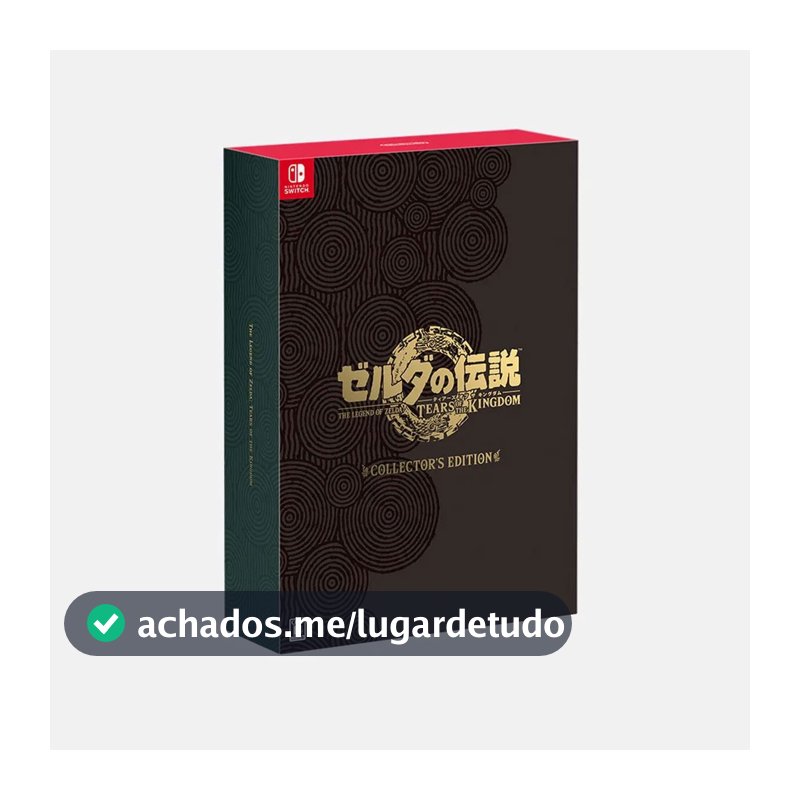The Legend of Zelda: Tears of the Kingdom Collector's Deluxe Edition - Nintendo Switch