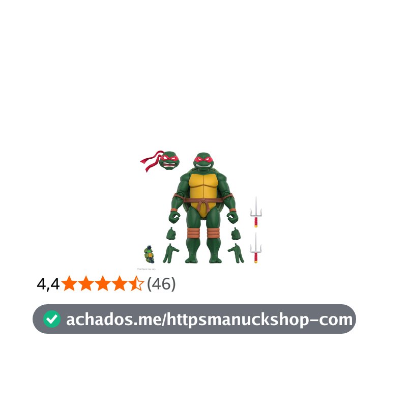 Super7 Teenage Mutant Ninja Turtles ULTIMATES! Wave 12 – Boneco do Raphael