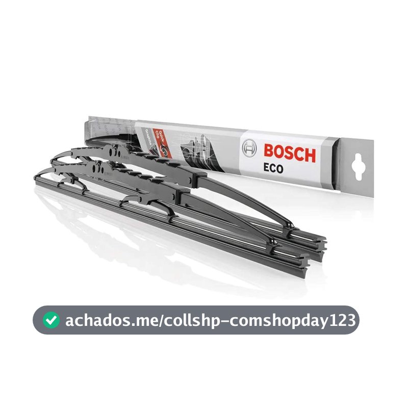 Bosch - Jogo Palheta Limpador Para-Brisa Dianteira - Bosch Eco - B315 - Par