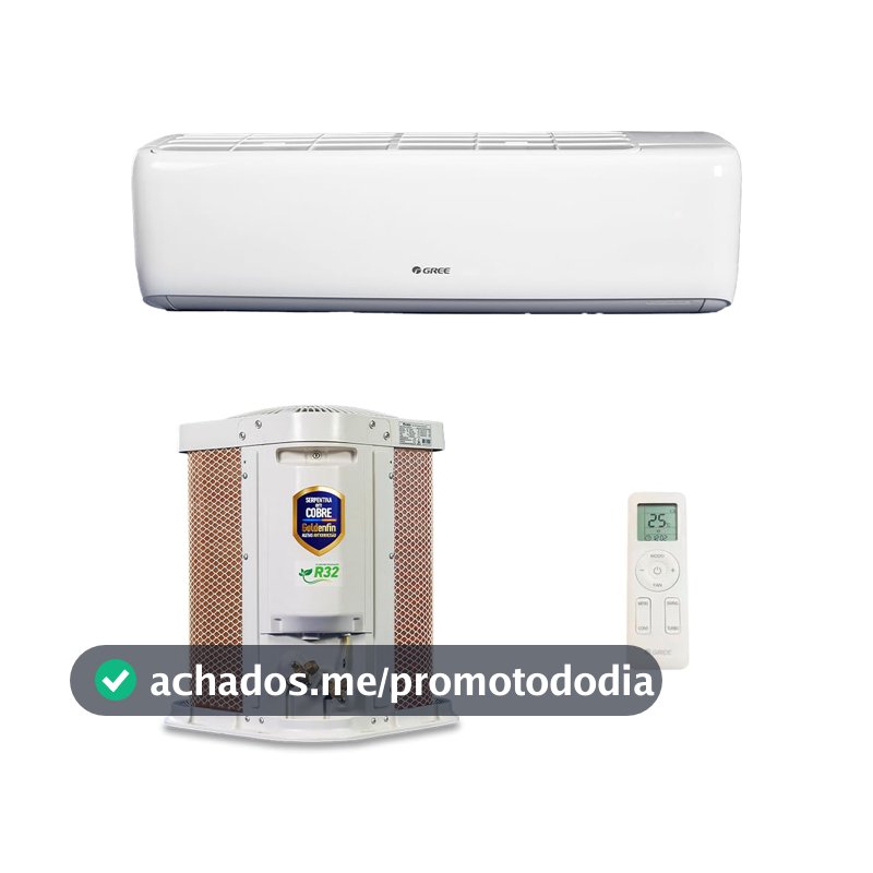 Ar Condicionado Split Hi Wall Gree G-Top Auto Inverter 24.000 Btus Frio 220v