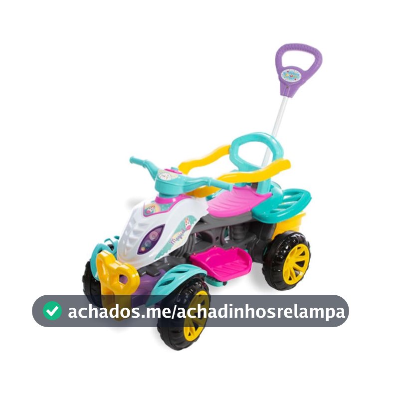 Maral Quadriciclo Menina Caixa Multicor