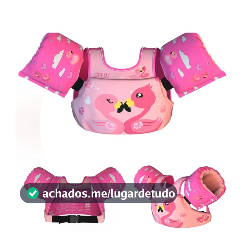 Nash Boia Infantil com Colete Salva Vidas