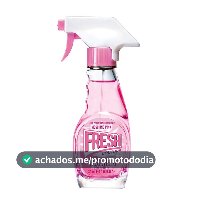 Perfume Feminino em Spray Moschino Pink Fresh Couture, EDT, 1 oz