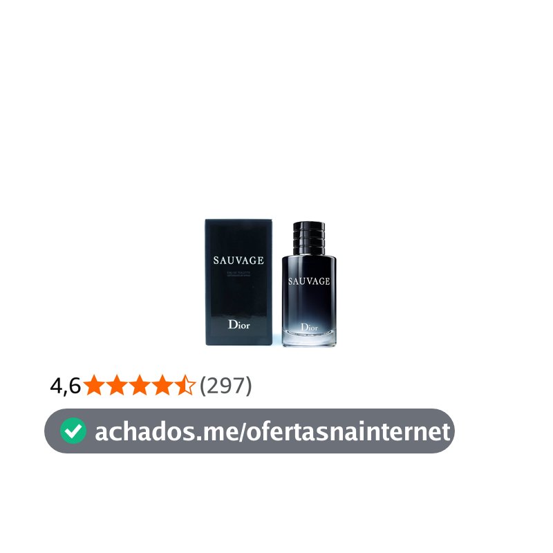 Sauvage Masculino de Christian Dior Eau de Toilette 100ml