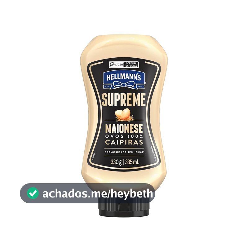 Hellmann's Maionese Supreme 330G