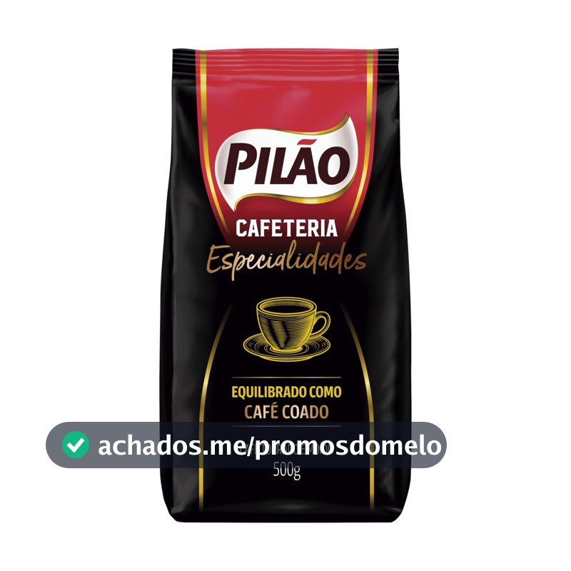 CAFE PILAO CAFETERIA ESPECIALIDADES COADO POUCH 500G