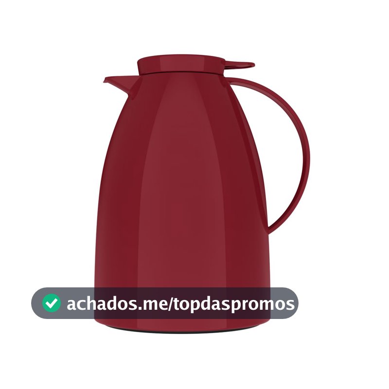 Bule Viena com Gatilho 1L Vermelho Velvet Invicta