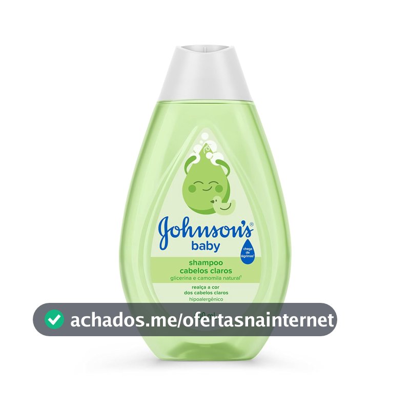 Shampoo Johnson's Baby Cabelos Claros, 400ml